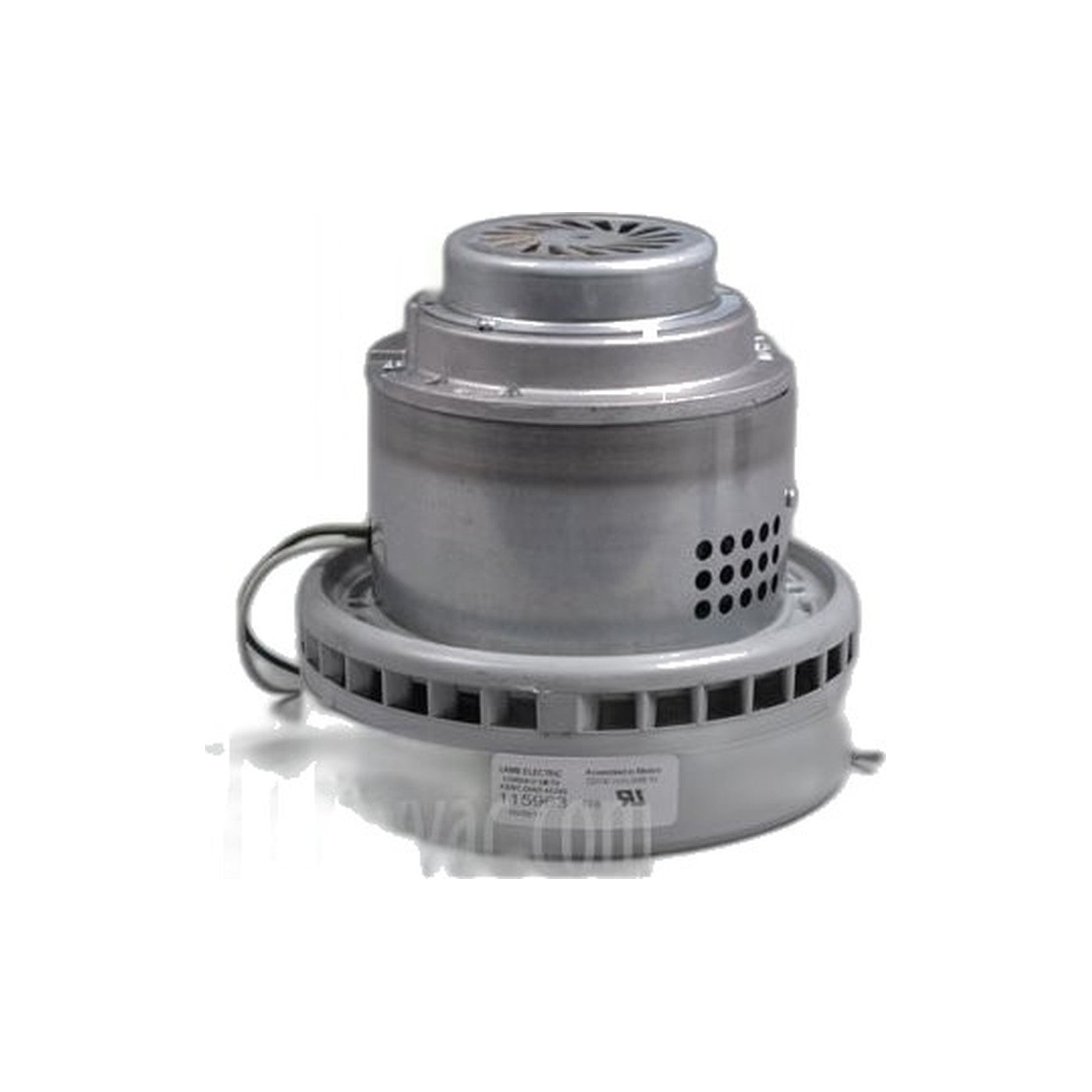 Ametek Motor - 7.2" Diameter, 2-Fan Bypass, 220V with Sealed Bearings