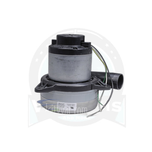 Lamb 3-Stage Vacuum Motor Assembly - 7.2 Inch, with Exhaust Chute