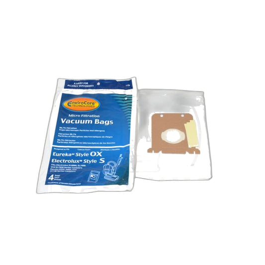 Electrolux Oxygen / Harmony Canister Microlined Paper Bags - Envirocare - 4 Pack