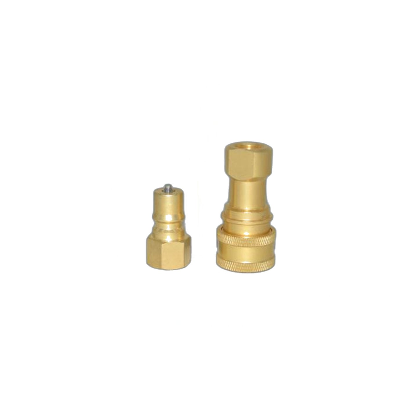 Quick Connect Brass Coupler Set 1/4" Male and Female - Commercial