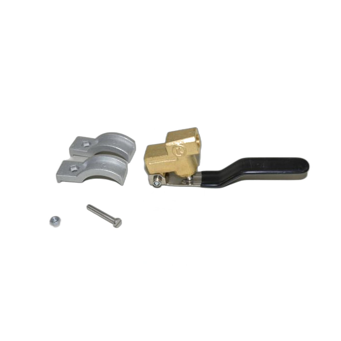 Brass Detail Tool Valve 1/8" 500 PSI with Bracket - Commercial