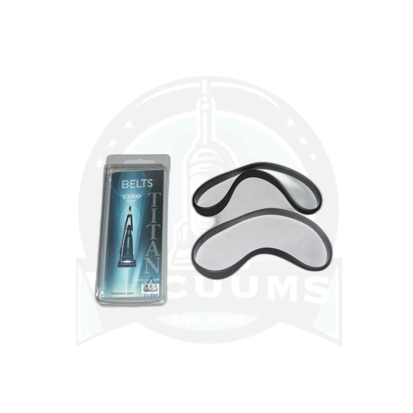 Fuller Brush Flat Belt - Titan T3000 Upright - 2 Pack - Fuller Brush