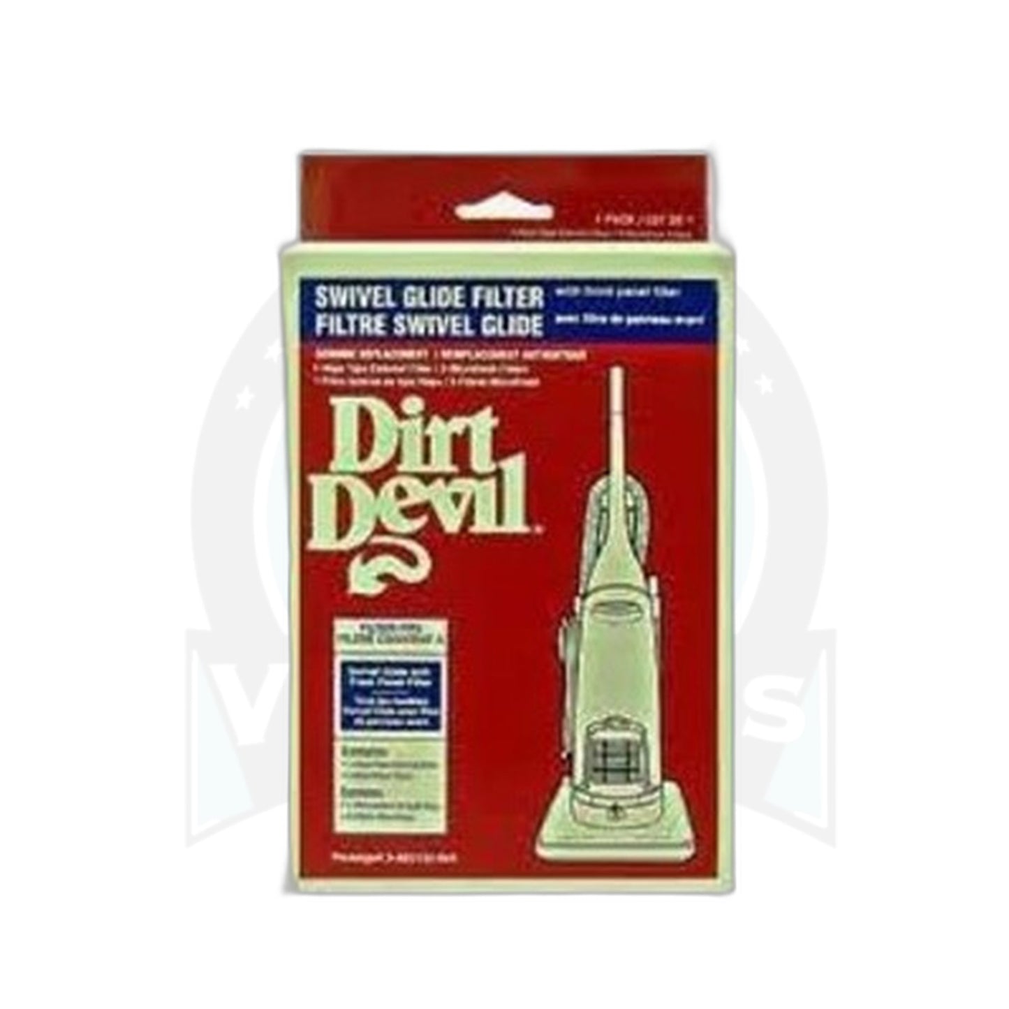 Royal Dirt Devil HEPA Filter, Swivel Glide 086500 086505 086520