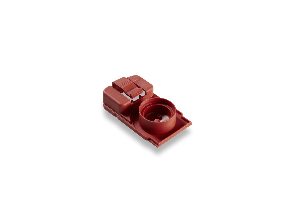 Miele Capsule Coffee Machine Descaling Funnel Holder – Red — Miele 6060031 additional view 2