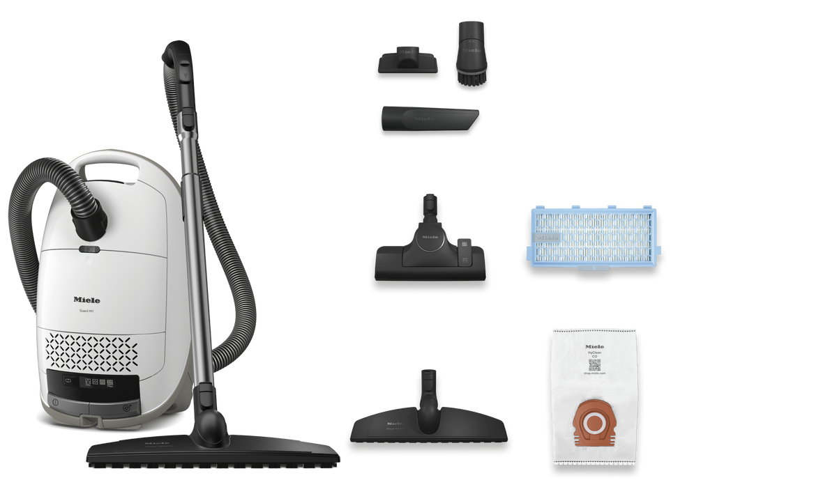 Miele Guard M1 Parquet XL Canister Vacuum – Brilliant White — Miele 12704680 additional view 2