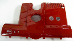 Power Head Cover, for ET-1, without on/off switch, for 9296AM (red) - SEBO