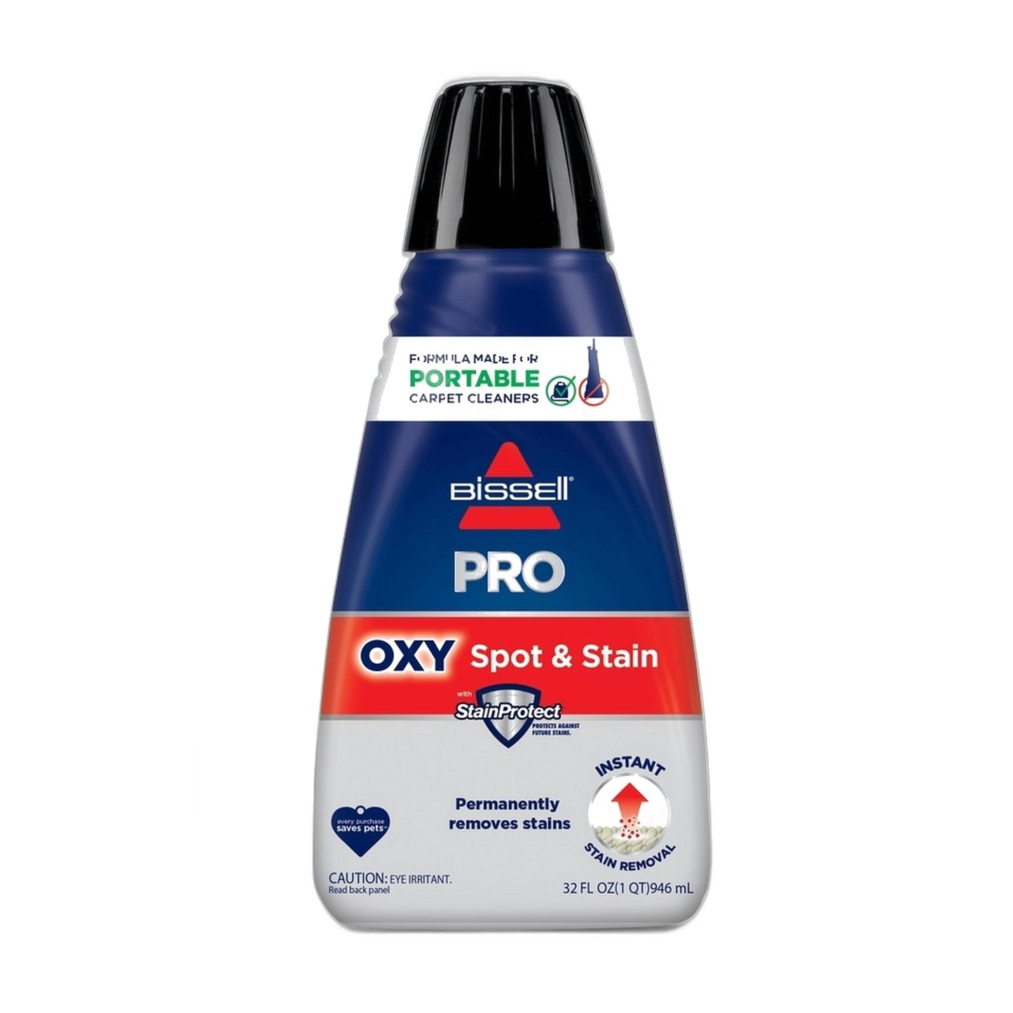 Bissell Pro Oxy Spot & Stain Formula 32 oz for Portable Cleaners