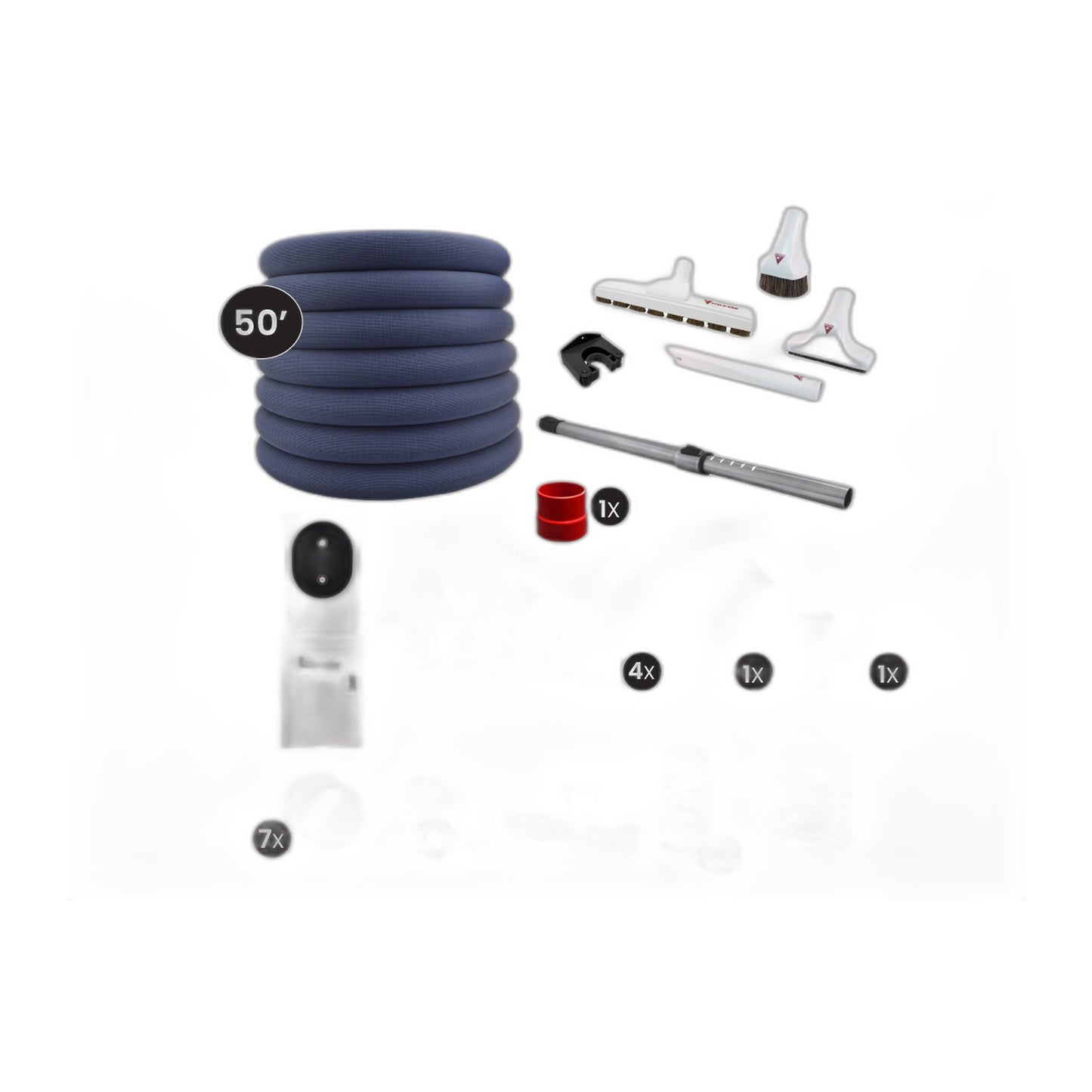 Hide-a-Hose HS5000 Complete Kit with SoftTouch Hose
