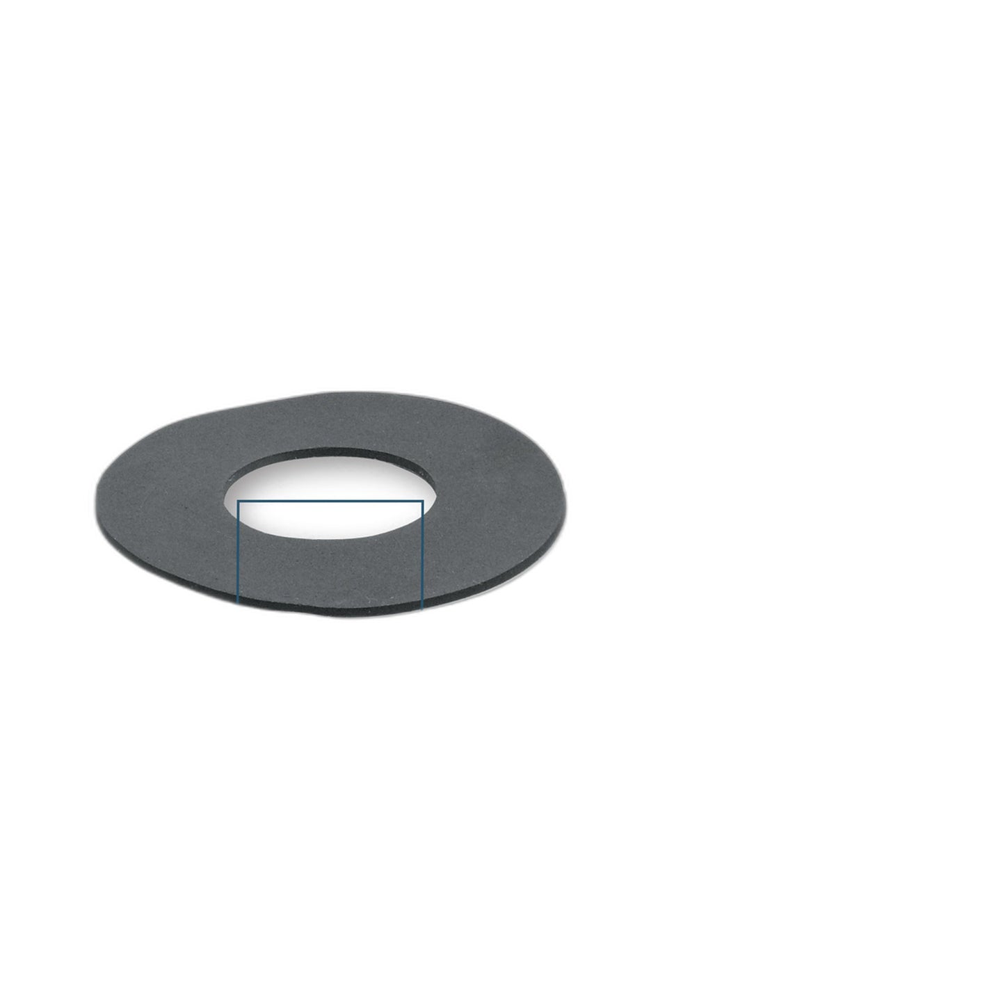 Central Vacuum Motor Gasket - 5.5 in. OD x 2.5 in. ID, 1/8 in. Thick