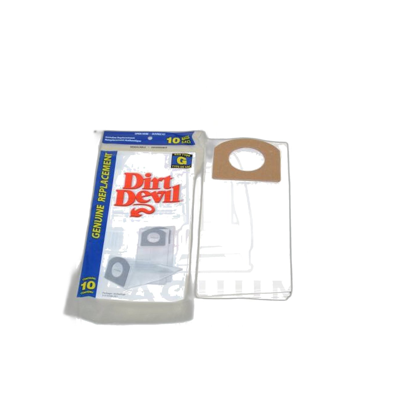Dirt Devil Type G Hand Vacuum Bags - 10 Pack