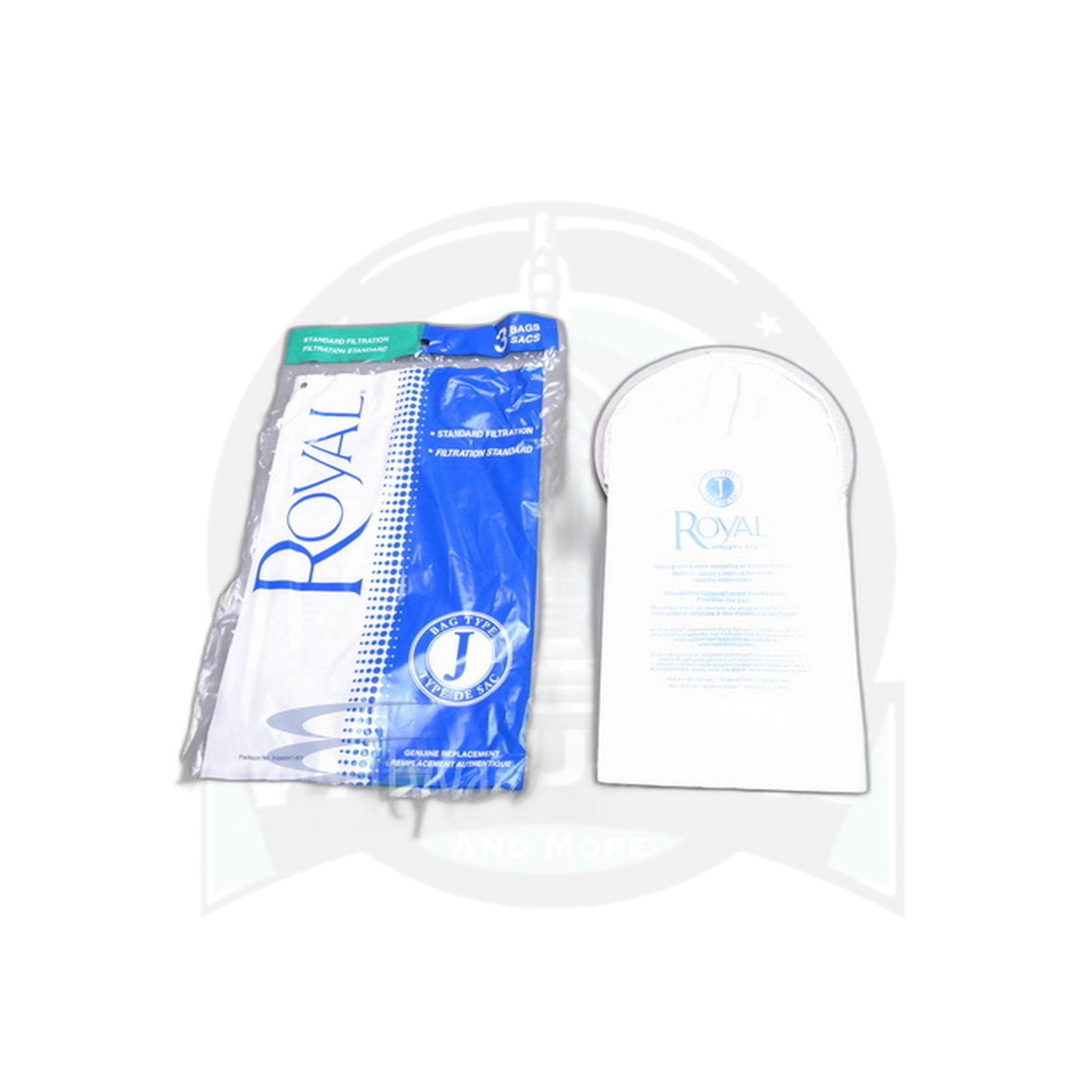 Royal Type J Standard Vacuum Bags (3-pack) - Royal