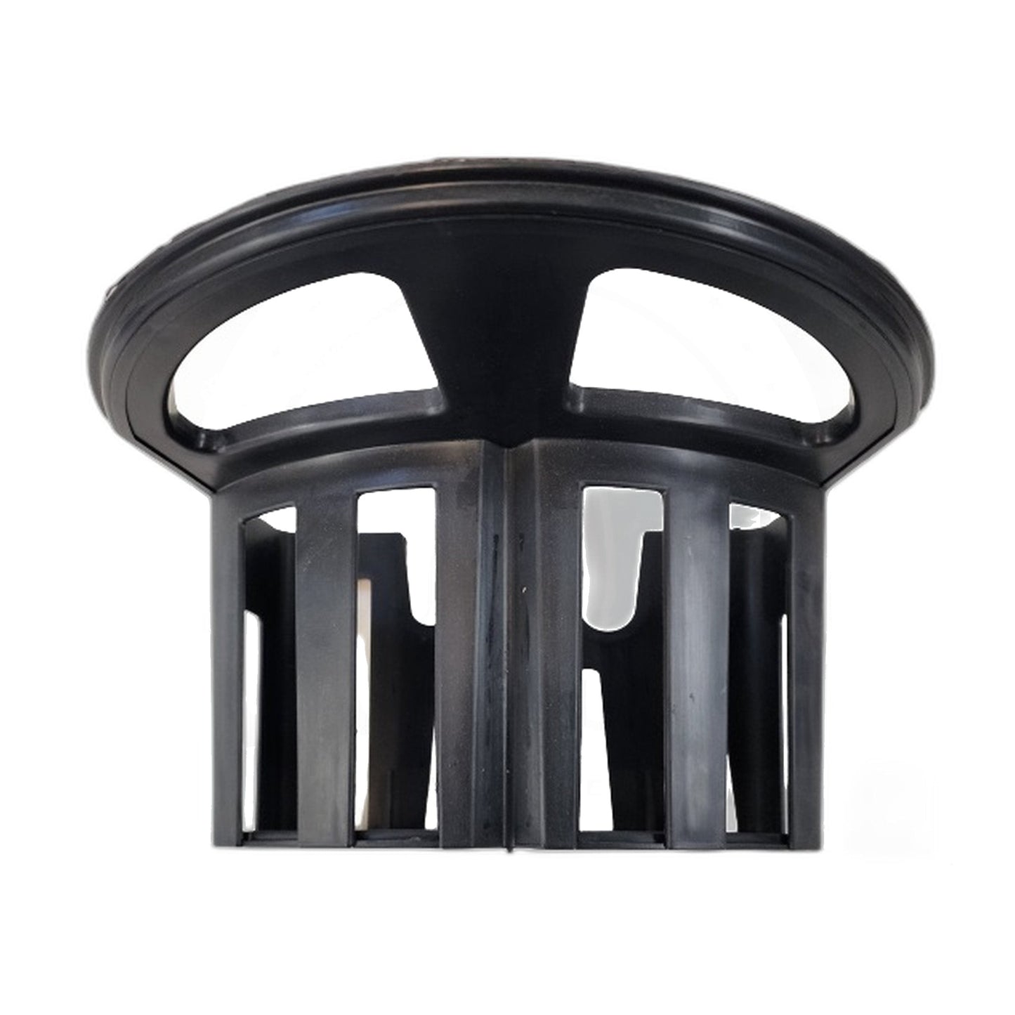 Plastic Vacuum Hose Hanger, Garden Hose Style, Black