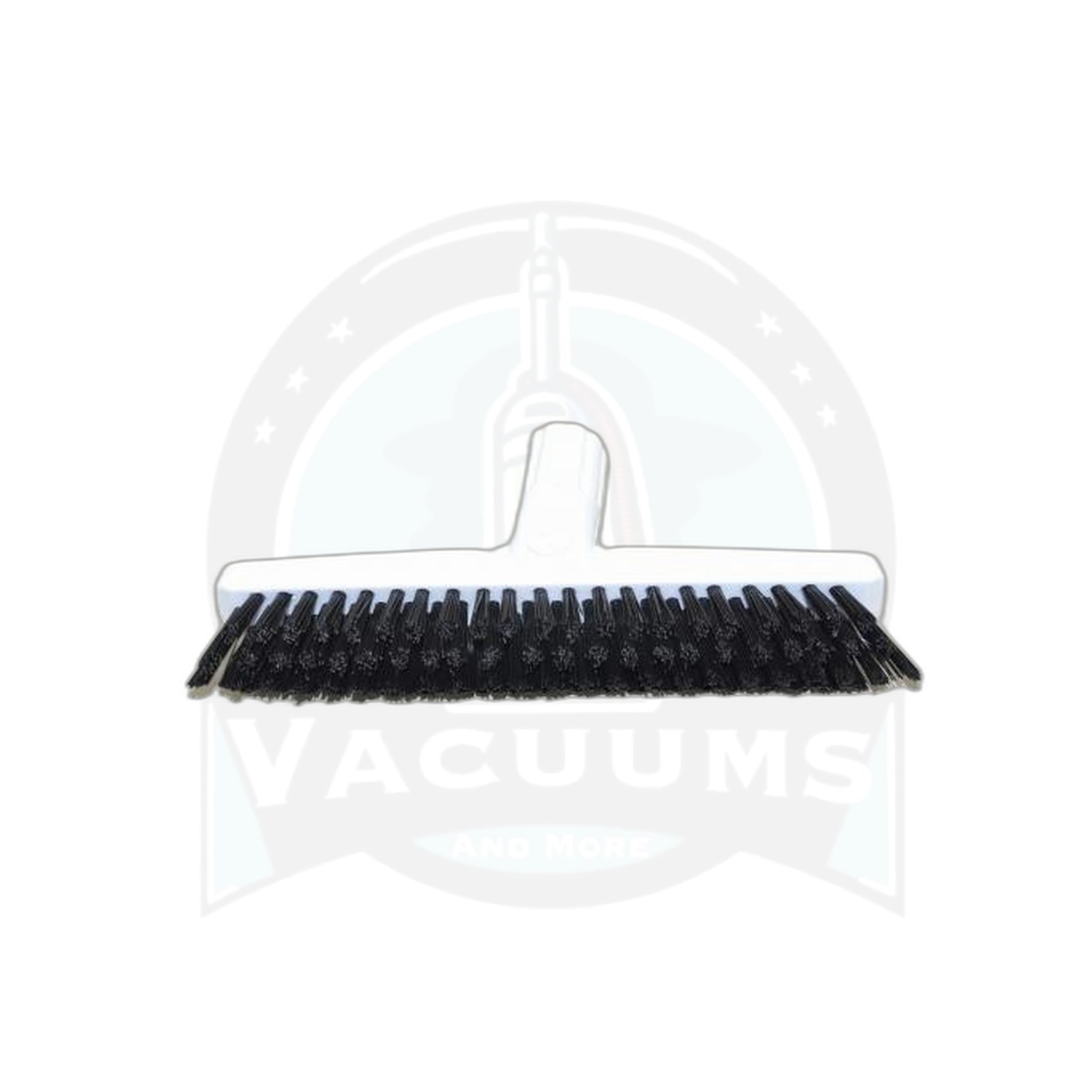Grout Brush - Triangle Shaped Bristles, 1 1/4'', Screw-On Pole Compatible, 8 1/2'' Wide - Vacuums and More