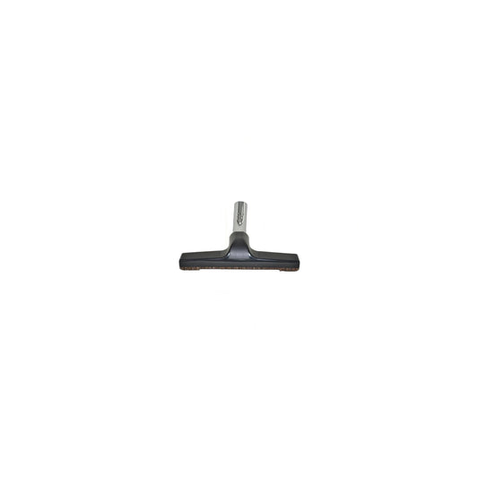 Horsehair Floor Brush with Metal Elbow - Black, 10"