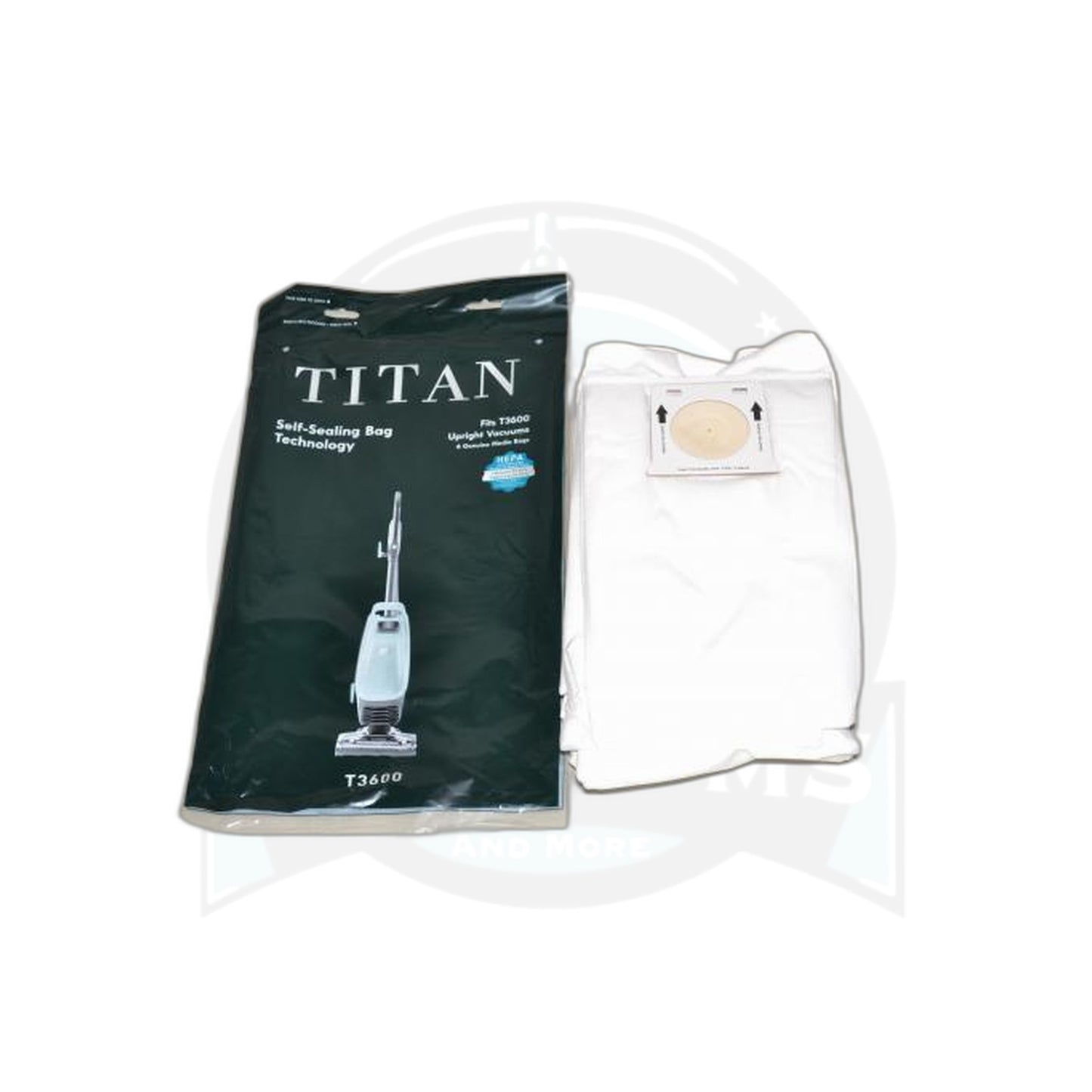 Titan HEPA Paper Bags - T3600, 6 Pack - Titan