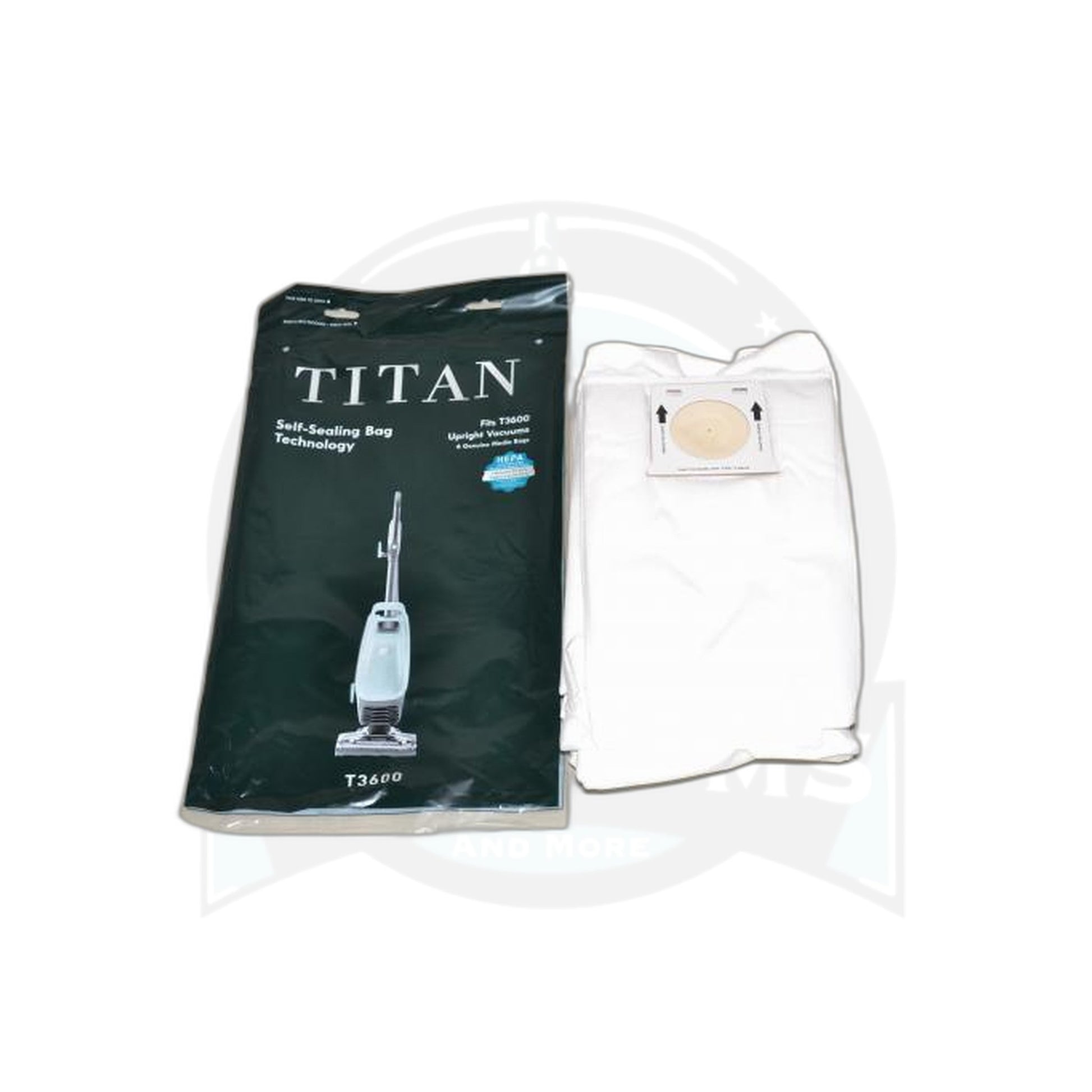Titan HEPA Paper Bags - T3600, 6 Pack - Titan