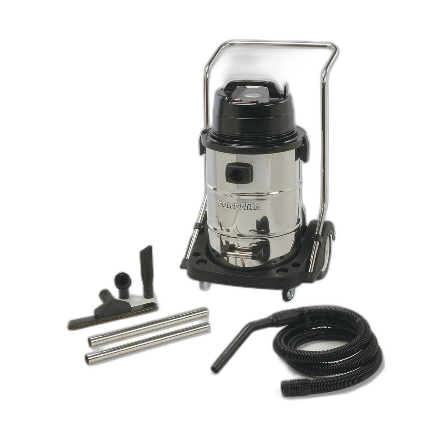 Powr-Flite 20-Gallon Stainless Steel Wet/Dry Vacuum with Tools
