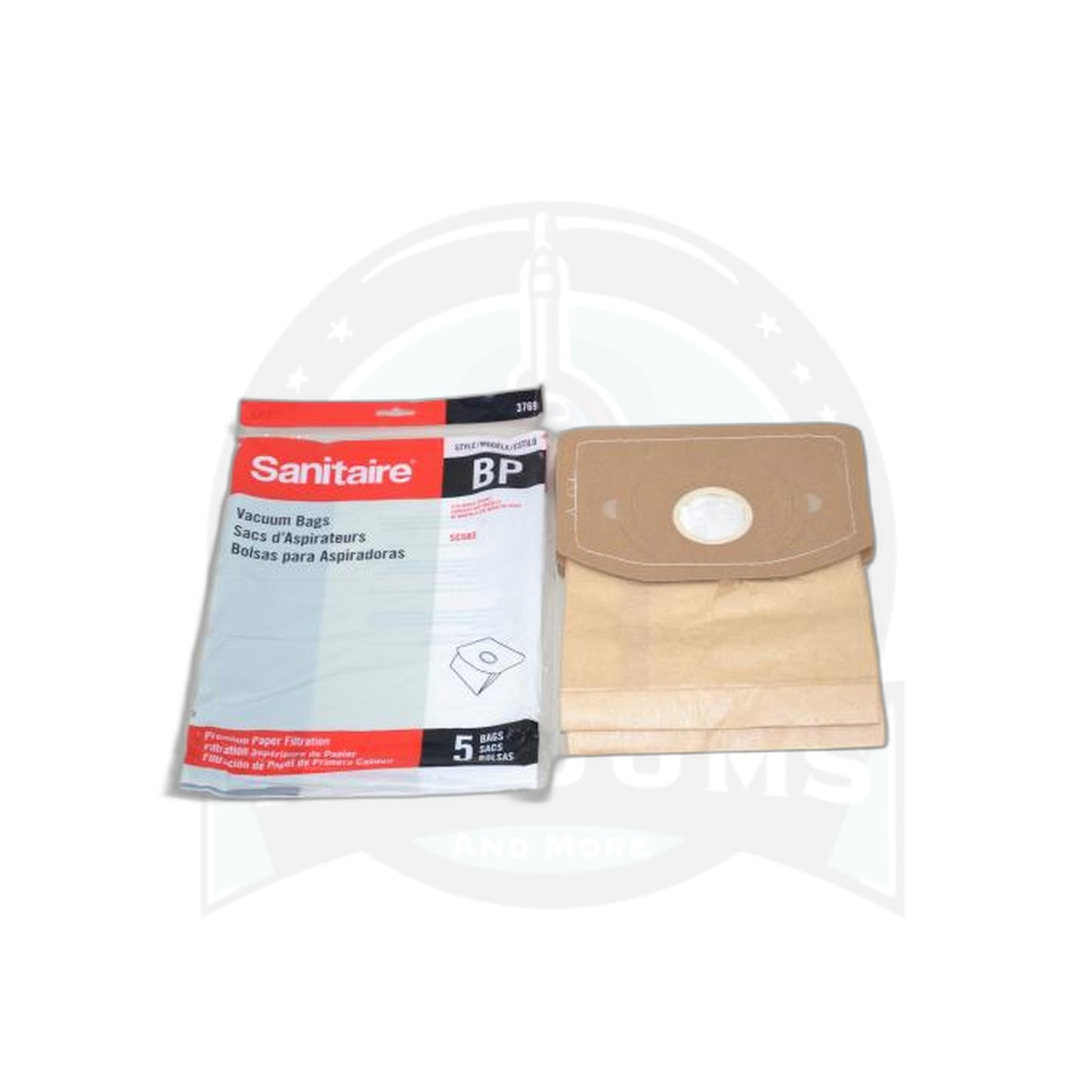 Eureka Bp Paper Bags - 5 Pack, Cordless Pack Pack - Eureka