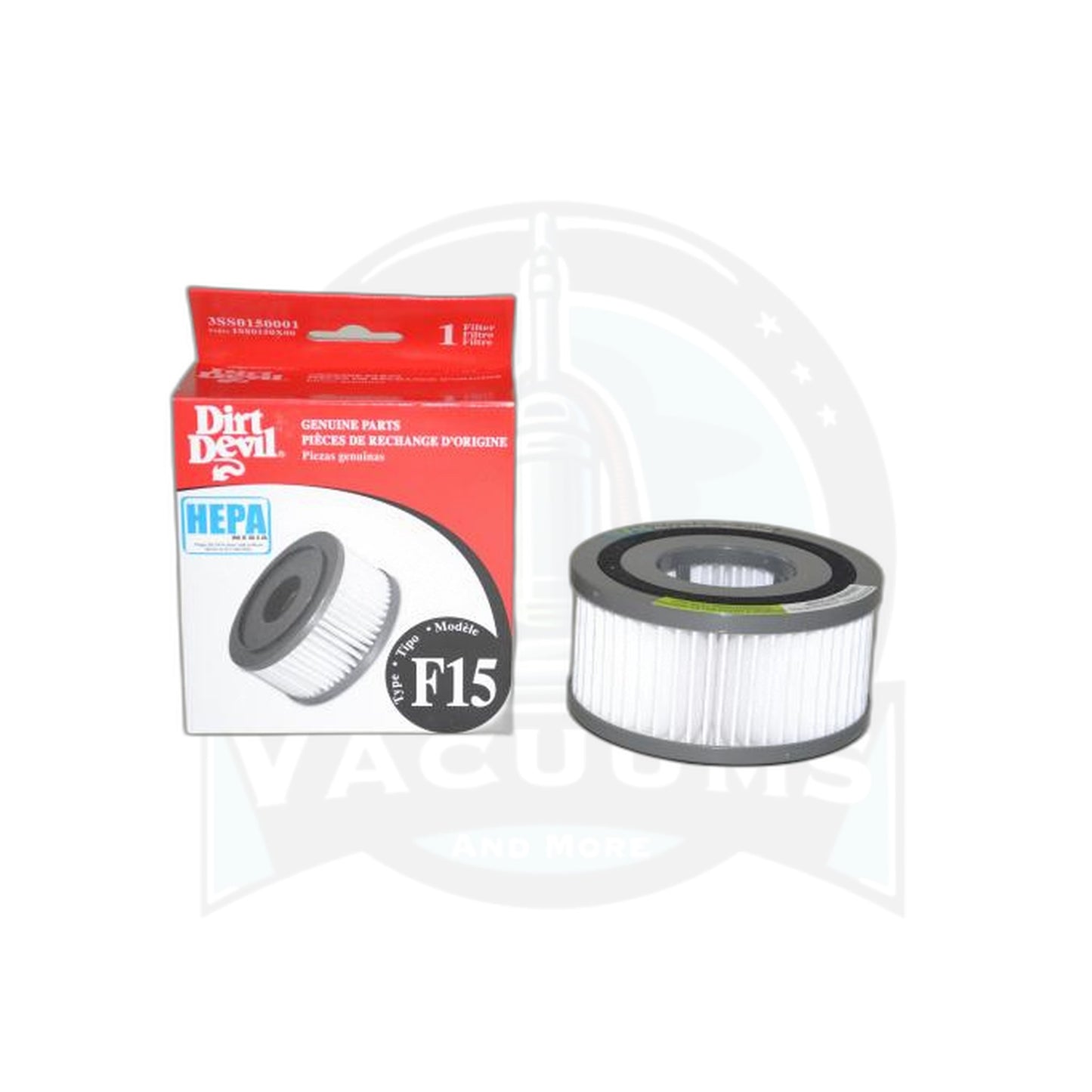 Dirt Devil HEPA Filter - Royal 084500 Vibe (style F15) - Dirt Devil