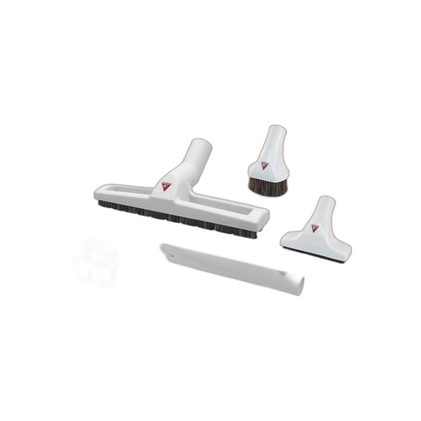 Nordik Central Vacuum Attachment Kit with 12 in. Wheeled Floor Brush