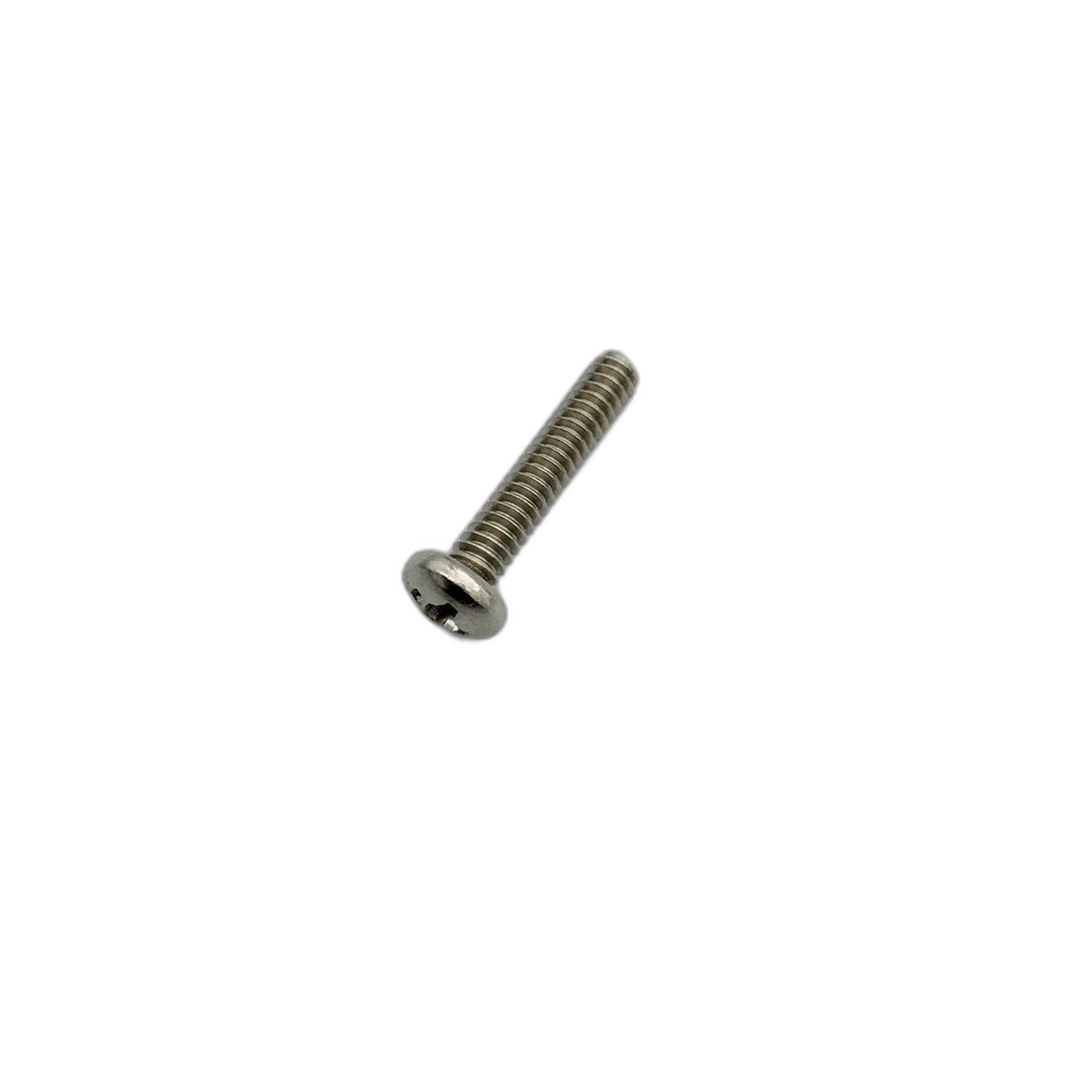 6-32 x 3/4 in. Phillips Pan Head Machine Screw, Stainless Steel