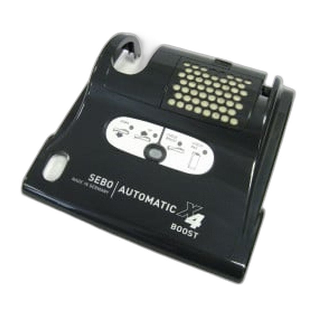 SEBO Power Head Cover for the AUTOMATIC X4 Boost — Complete, Graphite