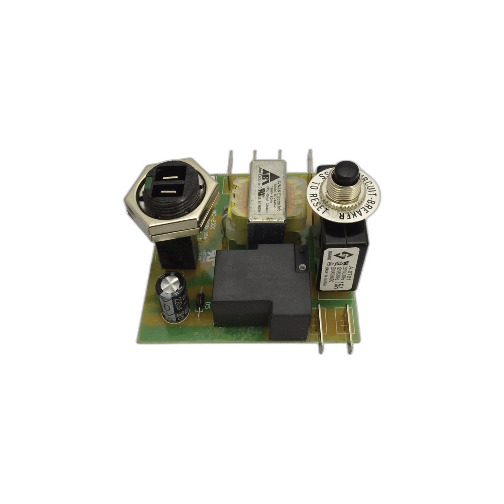 Central Vacuum Circuit Board 15A 120V