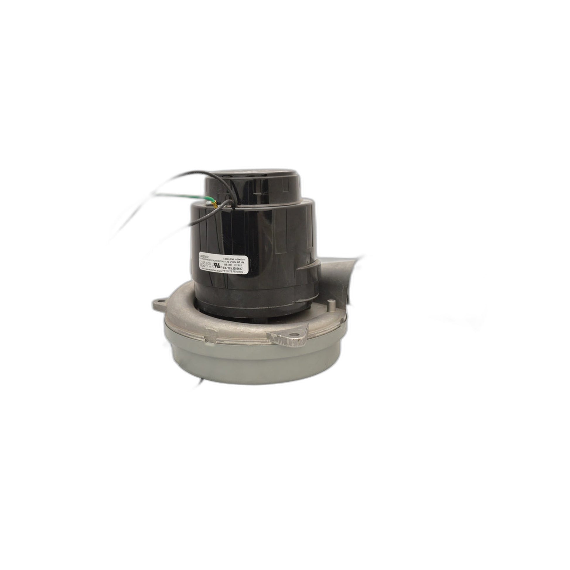 AMETEK Lamb 122483-27 Assembled Bypass Motor, 120V 659 Air Watts