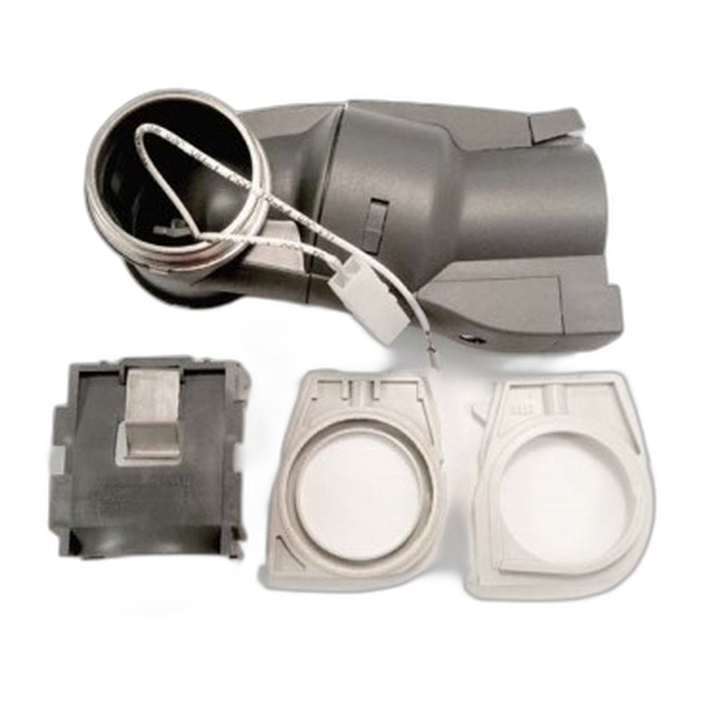 SEBO Swivel Neck for ET-H Power Head — Dark Gray