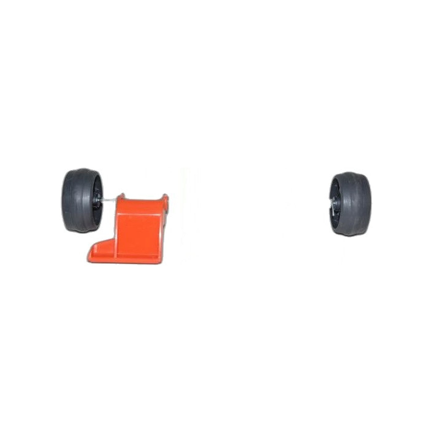 SEBO Rear Axle Assembly with Wheels, Pedal and Spring for AUTOMATIC X1, X2, X4, X4 Boost and X5 — Gray Black