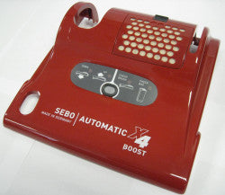 Power Head Cover, complete, for X4 BOOST (red) - SEBO