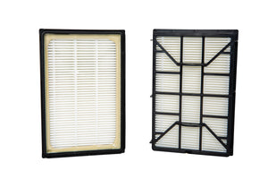 Kenmore EF-12 591021101 exhaust filter, front and back views of one filter