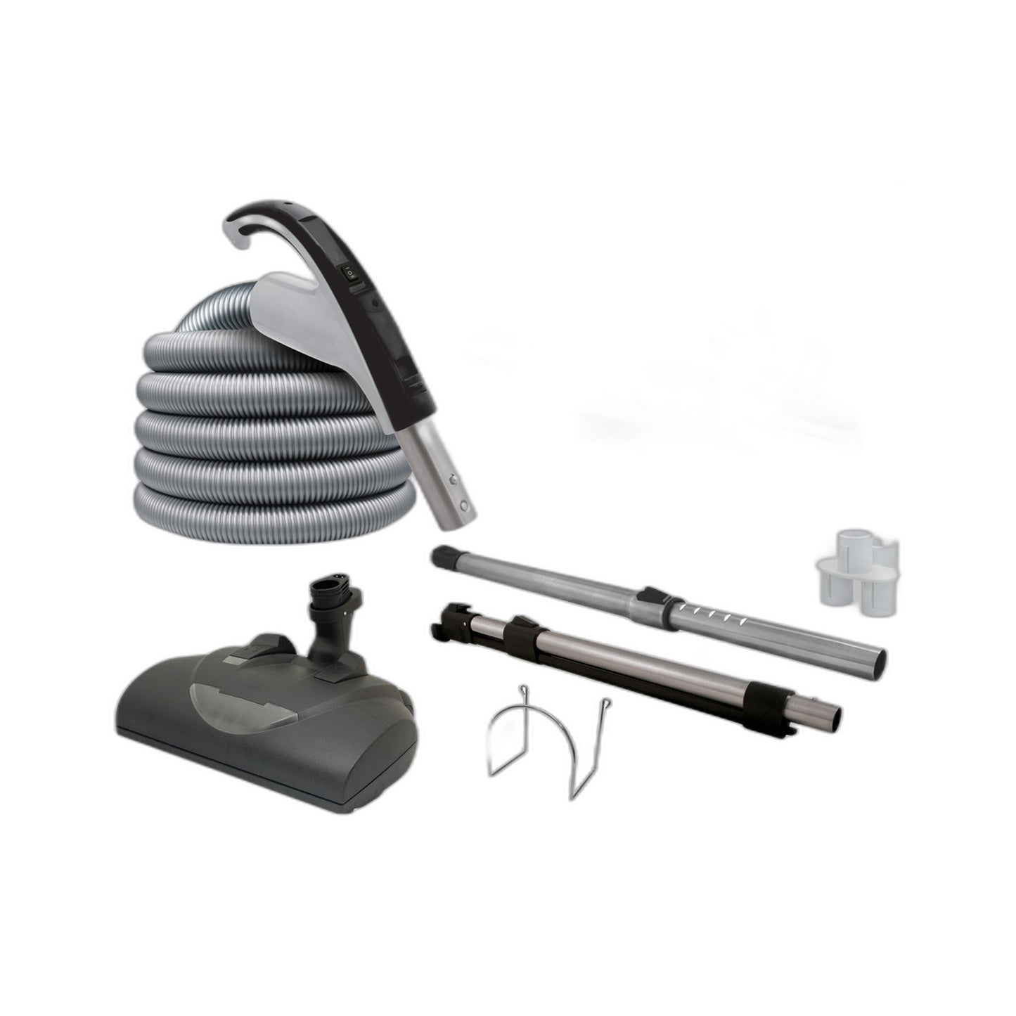 Central Vacuum Electric Attachment Kit 110/24V with EBK360 Power Nozzle