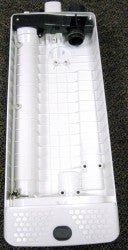 Dust Bag Housing, complete, with bumper, for X4 and X5 (white) - SEBO