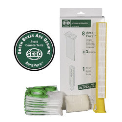 HEPA Service Box X4/X5, X1/X2 (1 piece), 8 bags, HEPA microfilter, and exhaust filter - Image 2