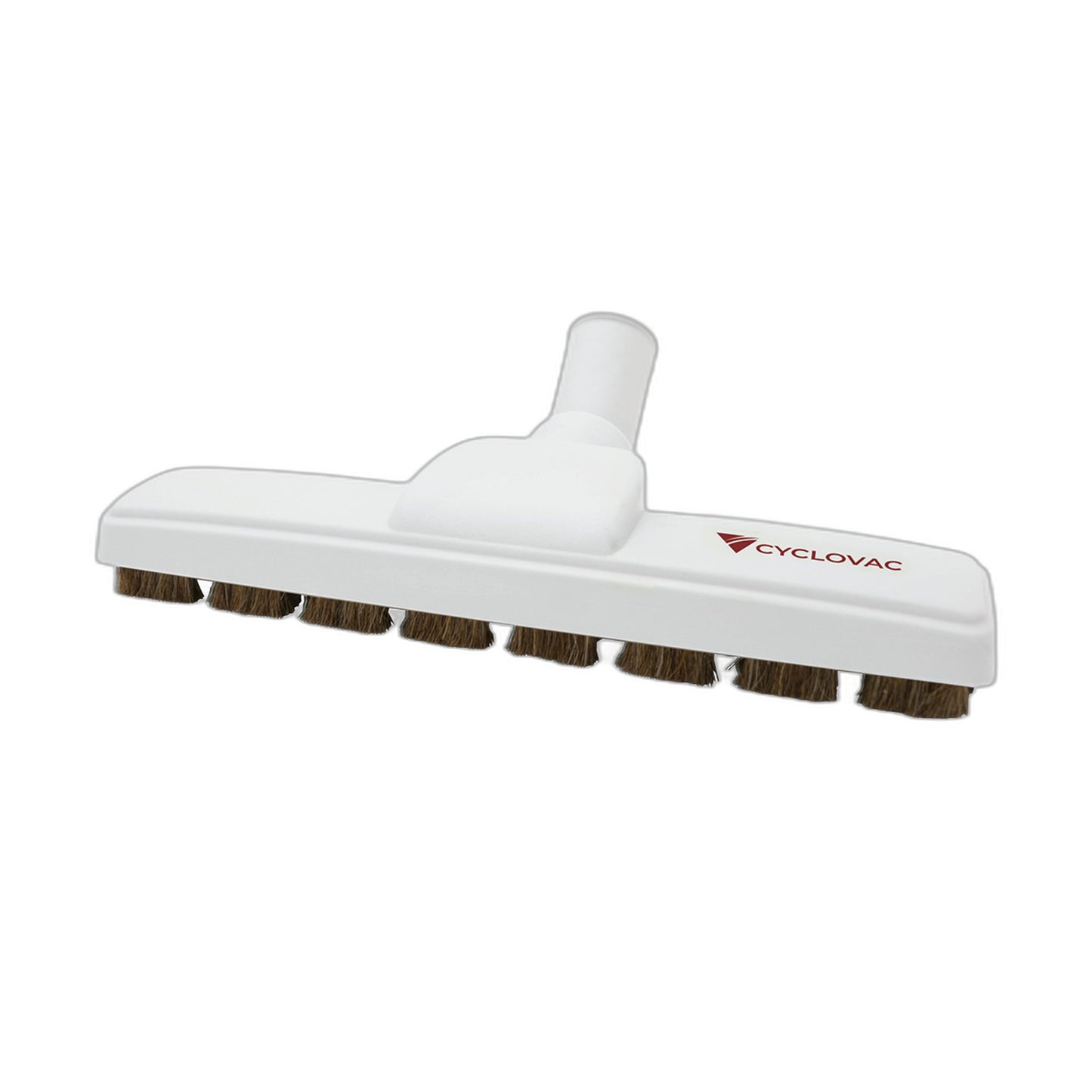 Cyclovac Super Luxe 12 in. Soft-Bristle Floor Brush with Wheels