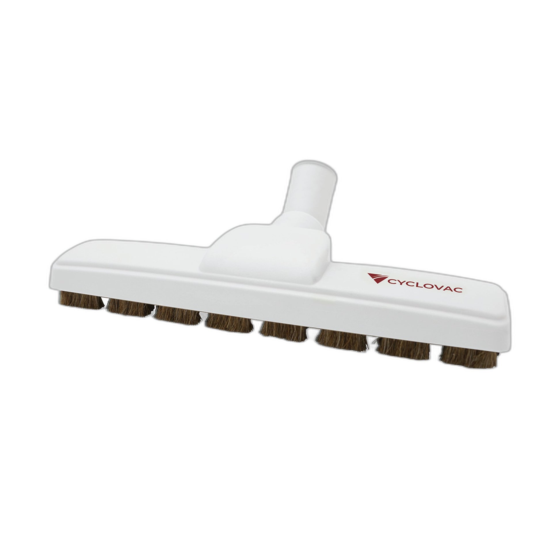 Cyclovac Super Luxe 12 in. Soft-Bristle Floor Brush with Wheels