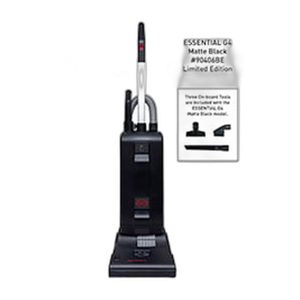 SEBO ESSENTIAL G4 Bagged Upright Vacuum, Black