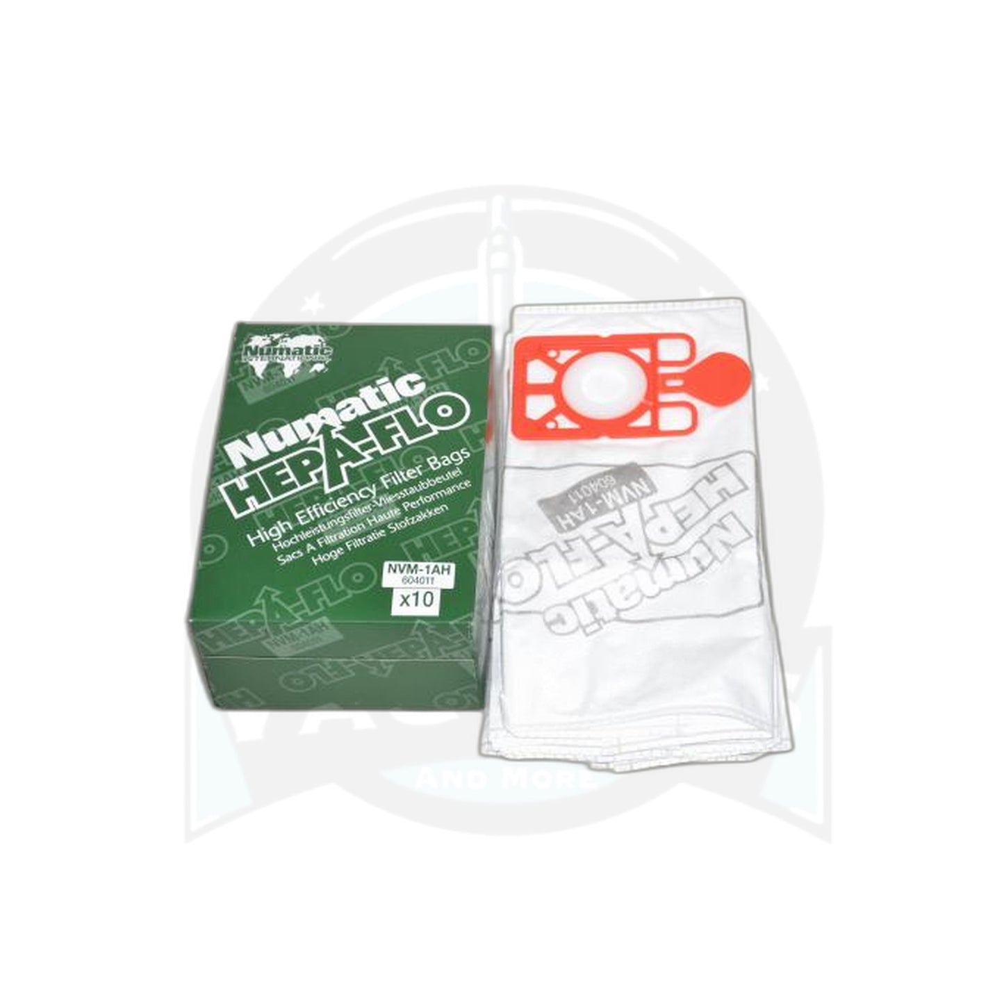 HEPA Paper Bags - NaceCare Latitude/RSV/RBV, 10-Pack - NaceCare