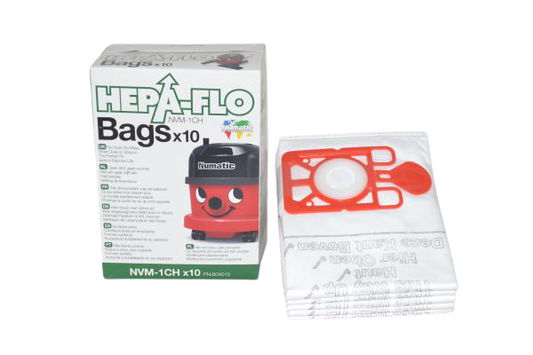 Numatic NVM-1CH HepaFlo Bags 604015, 10-Pack