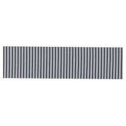 AIRBELT Textile, for D, K, and C, with 6048GS and 8034GS clips (black/silver, stripes) - Image 3