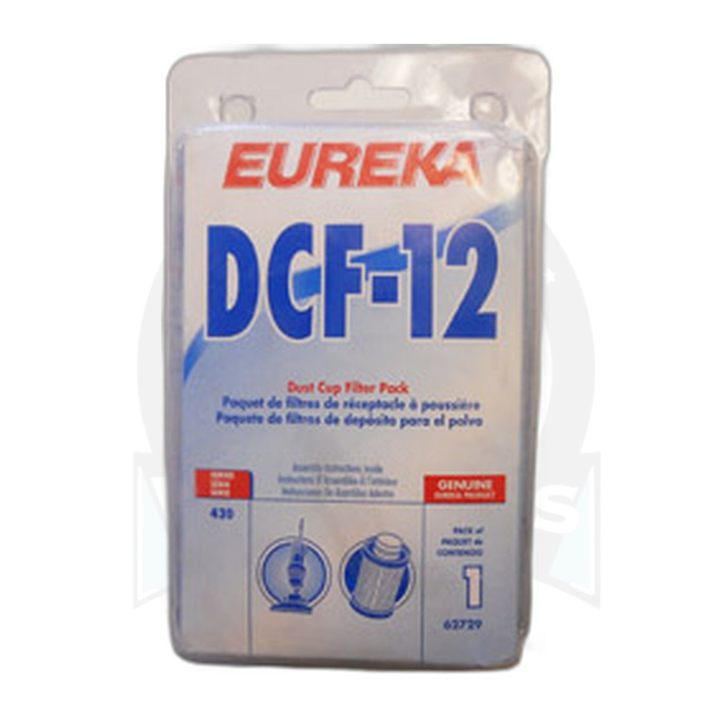 Eureka DCF-12 Allergen & HEPA Dust Cup Filter Replacement