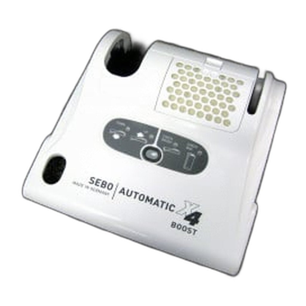 SEBO Power Head Cover for the AUTOMATIC X4 Boost — Complete, White