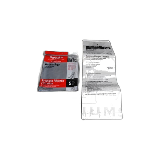 Sanitaire PAPER BAGS- F/G 5Pk,Allergen Filt. - 5 Pack