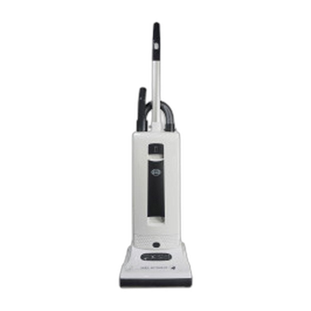SEBO AUTOMATIC X4 Bagged Upright Vacuum with Two Packs of Bags, White
