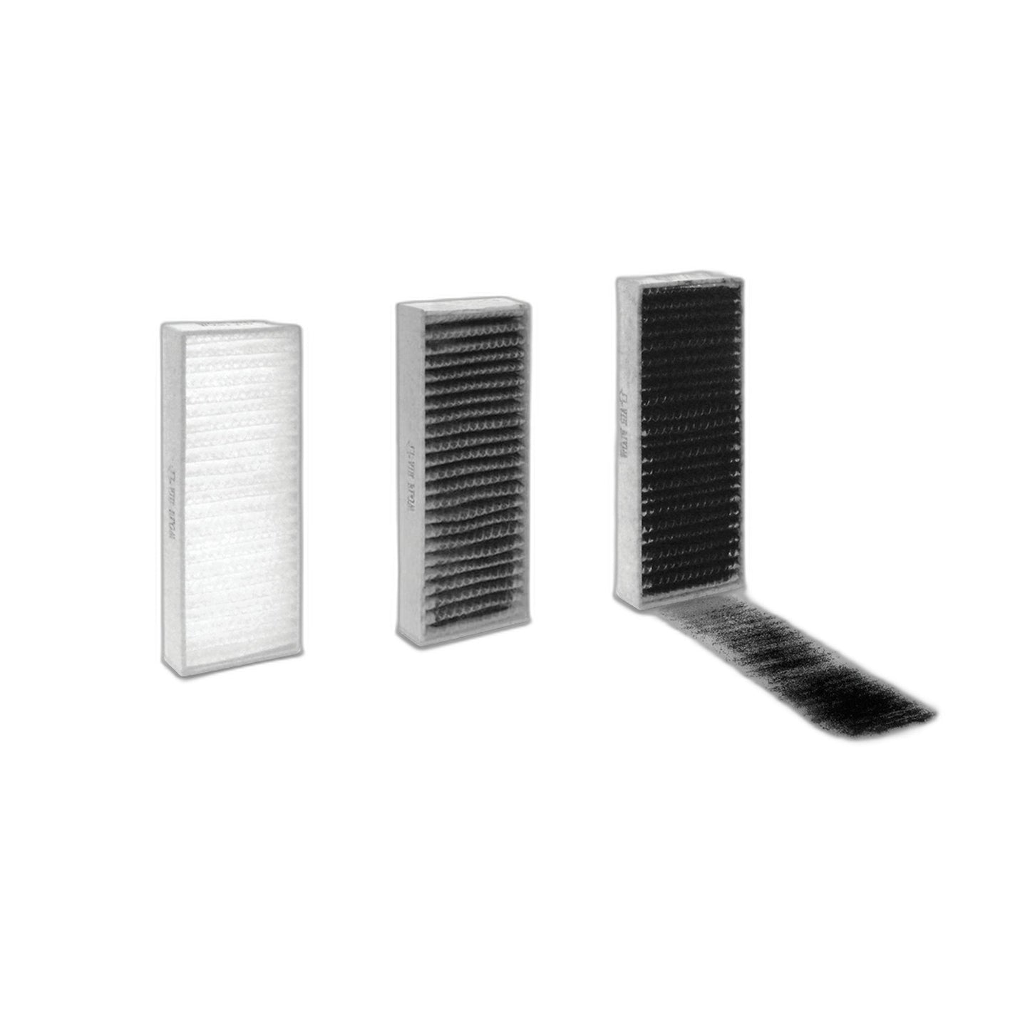 Trovac Carbon Dust Filters for Central Vacuums, Set of 2