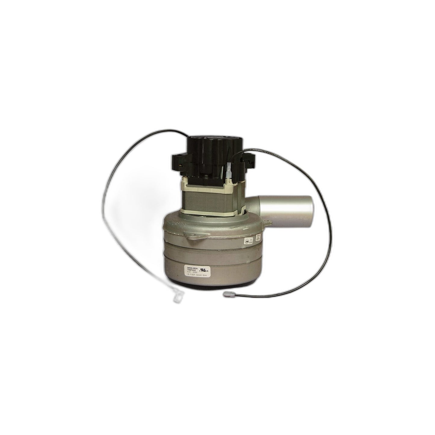 Assembled 605 Airwatt Tangential Bypass Motor with 4.5 in Exhaust Tube