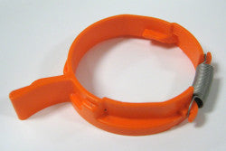 Retaining Ring, with spring, for FELIX series and DART hose (orange) - SEBO
