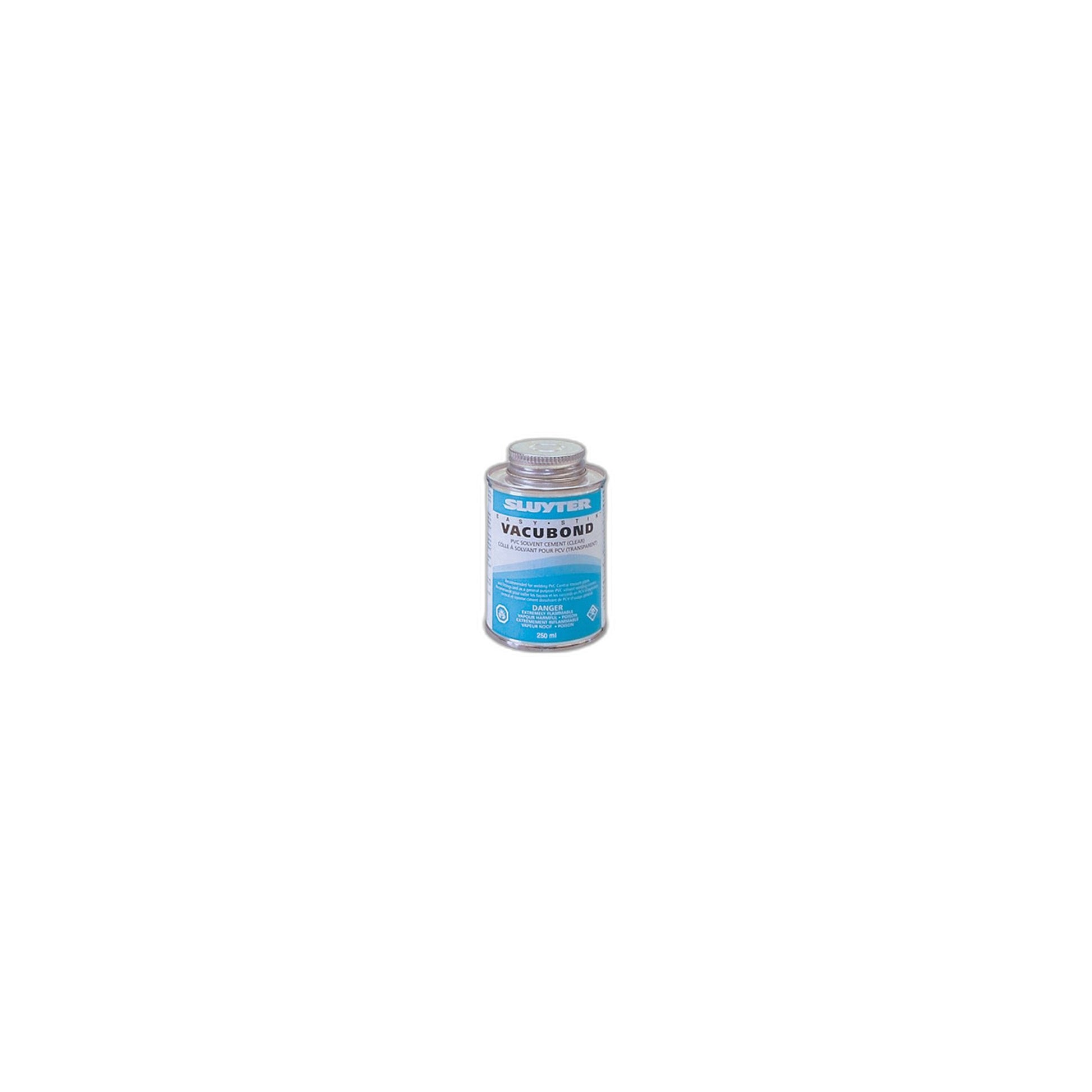 Trovac PVC Cement for Central Vacuum Pipe, 250 ml