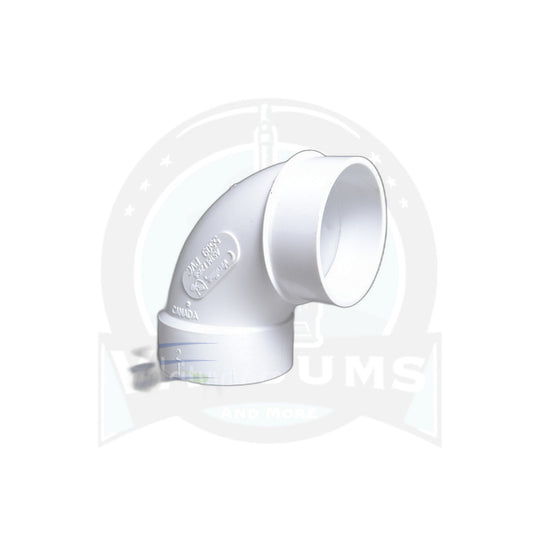 Canplas - Hayden Medium 90 Degree Spigot Ell - Vacuums and More
